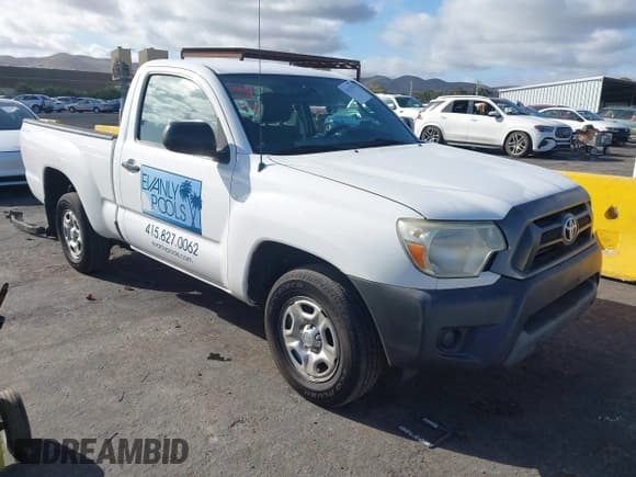 ✅ 2014 Toyota Tacoma • VIN: 5TFNX4CN5EX035731 • Lot: 43623930. Listed on IAAI with 129,893 mi. Free auction sales archive from the USA and detailed vehicle history report at DreamBid. Image 1.