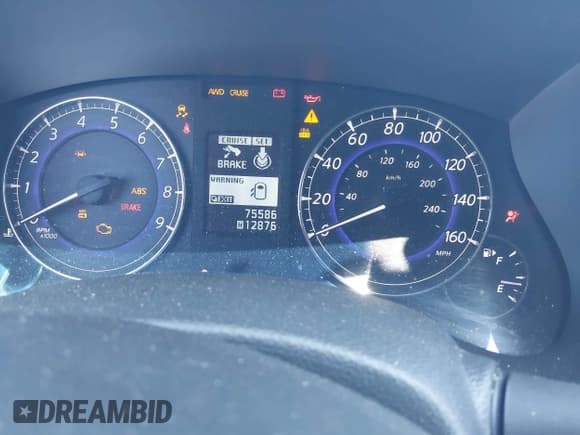 ✅ 2011 Infiniti EX Journey • VIN: JN1AJ0HR5BM852086 • Lot: 42651162. Listed on IAAI with 75,586 mi. Free auction sales archive from the USA and detailed vehicle history report at DreamBid. Image 7.