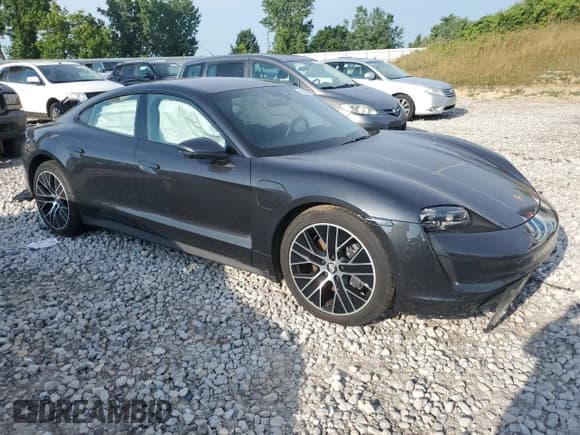 ✅ 2022 Porsche Taycan • VIN: WP0AA2Y10NSA12237 • Lot: 66389745. Listed on Copart with Not provided. Free auction sales archive from the USA and detailed vehicle history report at DreamBid. Image 4.