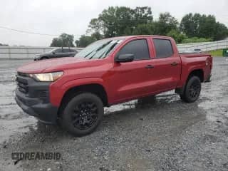 2025 Chevrolet Colorado 2WD Work Truck with VIN 1GCPSBEK2S1182568, listed as a Copart auction lot 67572395 with 2,034 mi miles and Salvage title. Bid and sale history available at DreamBid. Image 1.