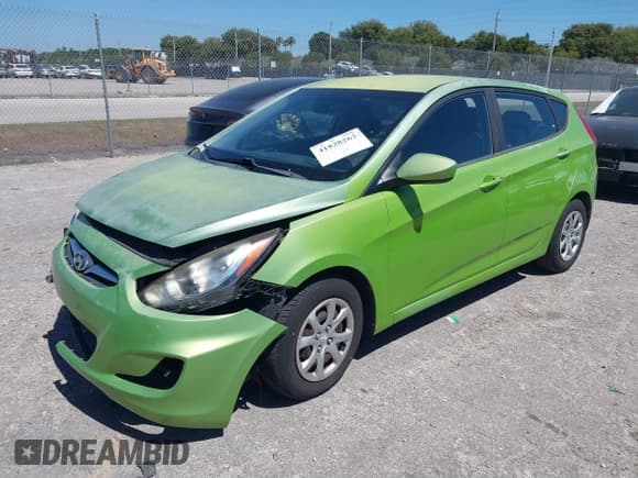 ✅ 2012 Hyundai Accent GS • VIN: KMHCT5AE7CU026387 • Лот: 41828262. Опубликован ранее на IAAI с пробегом 71 559 миль. Бесплатный доступ к архиву аукционных продаж из США и подробный отчёт об истории автомобиля на DreamBid. Изображение 2.