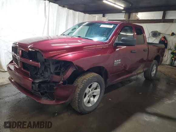 ✅ 2019 Ram 1500 Express • VIN: 1C6RR7FG1KS519437 • Lot: 93344785. Listed on Copart with 53,827 mi. Free auction sales archive from the USA and detailed vehicle history report at DreamBid. Image 1.