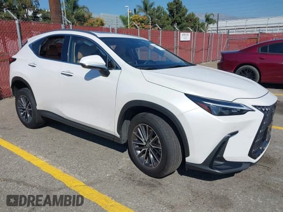 ✅ 2024 Lexus NX 350h Premium • VIN: JTJGKCEZ3R5017941 • Lot: 43358881. Listed on IAAI with 21,241 mi. Free auction sales archive from the USA and detailed vehicle history report at DreamBid. Image 1.