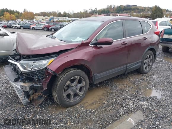 ✅ 2018 Honda CR-V EX • VIN: 7FARW2H56JE094765 • Лот: 43554563. Опубликован ранее на IAAI с пробегом 81 378 миль. Бесплатный доступ к архиву аукционных продаж из США и подробный отчёт об истории автомобиля на DreamBid. Изображение 2.