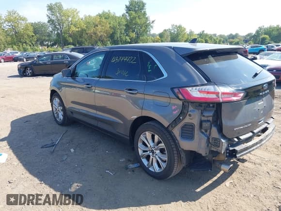 ✅ 2023 Ford Edge Titanium • VIN: 2FMPK4K96PBA26800 • Лот: 43244422. Опубликован ранее на IAAI с пробегом 63 417 миль. Бесплатный доступ к архиву аукционных продаж из США и подробный отчёт об истории автомобиля на DreamBid. Изображение 3.