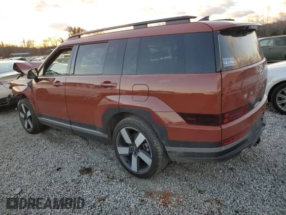 2024 Hyundai Santa Fe Limited с VIN 5NMP3DG13RH012815, выставлен на аукционе Copart как лот 41429855 с пробегом Не указан миль и Списание • Salvage title. История ставок и продаж доступна на DreamBid. Изображение 2.