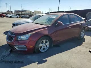 ✅ 2015 Chevrolet Cruze LT • VIN: 1G1PC5SB5F7261408 • Lot: 90051195. Listed on Copart with 110,030 mi. Free auction sales archive from the USA and detailed vehicle history report at DreamBid. Image 1.
