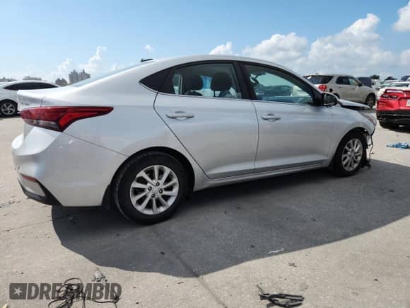 2019 Hyundai Accent SEL with VIN 3KPC24A3XKE039695, listed as a Copart auction lot 69800765 with 149,185 mi miles and Salvage title. Bid and sale history available at DreamBid. Image 3.