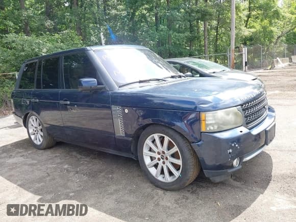 ✅ 2011 Land Rover Range Rover SC • VIN: SALMF1E40BA335637 • Lot: 42467213. Listed on IAAI with 148,488 mi. Free auction sales archive from the USA and detailed vehicle history report at DreamBid. Image 1.