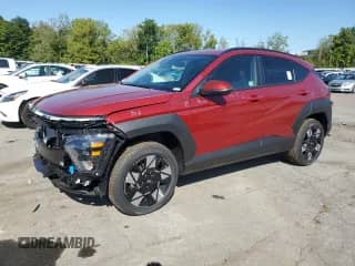 2025 Hyundai Kona SEL Convenience with VIN KM8HCCAB0SU336234, listed as a Copart auction lot 80252425 with 48 mi miles and Salvage title. Bid and sale history available at DreamBid. Image 1.
