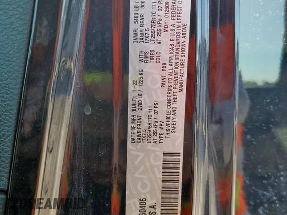 ✅ 2022 Jeep Wrangler Unlimited Sport S • VIN: 1C4HJXDG8NW160406 • Лот: 85278435. Опубликован ранее на Copart с пробегом 46 542 миль. Бесплатный доступ к архиву аукционных продаж из США и подробный отчёт об истории автомобиля на DreamBid. Изображение 13.