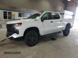 2025 Chevrolet Silverado 1500 Custom Trail Boss с VIN 3GCUKCED6SG102183, выставлен на аукционе Copart как лот 84366845 с пробегом 14 771 миль миль и Списание • Salvage title. История ставок и продаж доступна на DreamBid. Изображение 1.