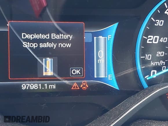 ✅ 2013 Ford Focus Electric • VIN: 1FADP3R47DL364432 • Лот: 43249344. Опубликован ранее на IAAI с пробегом 97 981 миль. Бесплатный доступ к архиву аукционных продаж из США и подробный отчёт об истории автомобиля на DreamBid. Изображение 7.