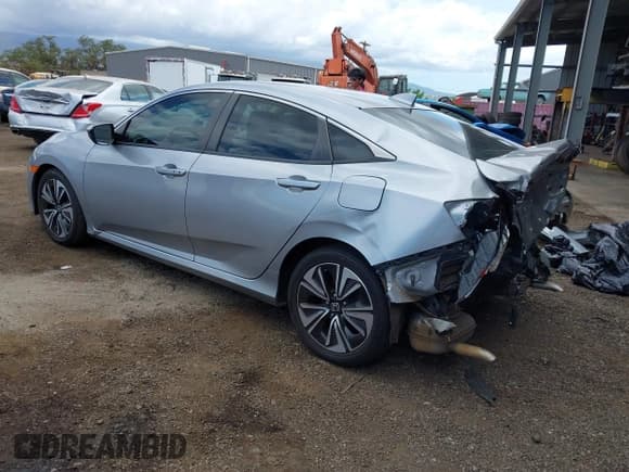 ✅ 2018 Honda Civic EX-T • VIN: JHMFC1F38JX042917 • Lot: 43387875. Wystawiony na IAAI z przebiegiem 27 254 mil. Bezpłatny archiwum sprzedaży aukcyjnych z USA i szczegółowy raport historii pojazdu na DreamBid. Zdjęcie 3.