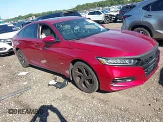 2018 Honda Accord EX-L z VIN 1HGCV1F52JA210264, wystawiony jako IAAI lot #42537112 z przebiegiem 110 638 mil mil oraz . Historia ofert i sprzedaży dostępna na DreamBid. Obrazek 1.