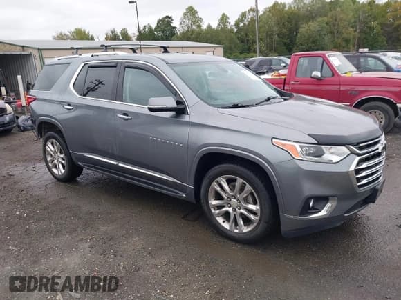 ✅ 2020 Chevrolet Traverse High Country • VIN: 1GNEVNKW0LJ277730 • Lot: 43411309. Wystawiony na IAAI z przebiegiem 54 314 mil. Bezpłatny archiwum sprzedaży aukcyjnych z USA i szczegółowy raport historii pojazdu na DreamBid. Zdjęcie 1.