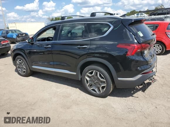 ✅ 2022 Hyundai Santa Fe Limited • VIN: KM8S5DA1XNU028960 • Lot: 82045825. Listed on Copart with 53,213 mi. Free auction sales archive from the USA and detailed vehicle history report at DreamBid. Image 2.