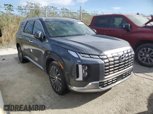 ✅ 2023 Hyundai Palisade Calligraphy • VIN: KM8R74GE5PU520494 • Лот: 74880124. Размещён на Copart с пробегом 25 581 миль миль. Получите бесплатный доступ к архиву аукционных продаж из США и посмотрите подробный отчёт об истории автомобиля на DreamBid. Изображение 4.
