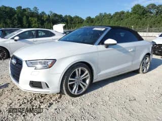 ✅ 2018 Audi A3 Cabriolet Premium • VIN: WAU6ULFF3J1087591 • Лот: 66791465. Опубликован ранее на Copart с пробегом 89 244 миль. Бесплатный доступ к архиву аукционных продаж из США и подробный отчёт об истории автомобиля на DreamBid. Изображение 1.