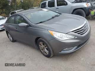 2013 Hyundai Sonata GLS with VIN 5NPEB4AC6DH786430, listed as a IAAI auction lot 43545489 with 143,059 mi miles and . Bid and sale history available at DreamBid. Image 1.