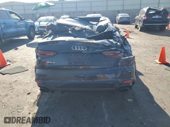 ✅ 2018 Audi RS 5 • VIN: WUAPWAF50JA903754 • Lot: 65151855. Listed on Copart with Not provided. Free auction sales archive from the USA and detailed vehicle history report at DreamBid. Image 6.
