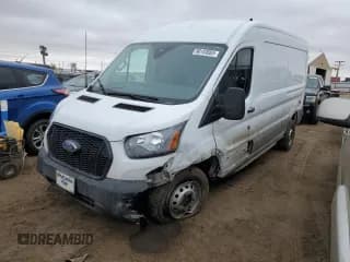 ✅ 2023 Ford Transit Cargo • VIN: 1FTYE2CG1PKB20025 • Lot: 80153603. Wystawiony na Copart z przebiegiem 44 964 mil. Bezpłatny archiwum sprzedaży aukcyjnych z USA i szczegółowy raport historii pojazdu na DreamBid. Zdjęcie 1.