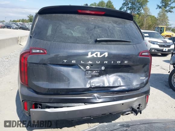 ✅ 2025 Kia Telluride S • VIN: 5XYP6DGC3SG694734 • Lot: 43486739. Listed on IAAI with 2,197 mi. Free auction sales archive from the USA and detailed vehicle history report at DreamBid. Image 6.
