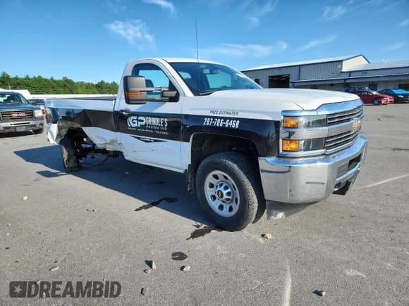 ✅ 2018 Chevrolet Silverado 3500HD Work Truck • VIN: 1GC0KYEGXJZ338095 • Lot: 64766405. Listed on Copart with 68,601 mi. Free auction sales archive from the USA and detailed vehicle history report at DreamBid. Image 4.