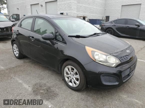 ✅ 2012 Kia Rio LX • VIN: KNADM5A3XC6040144 • Lot: 90138735. Listed on Copart with 98,543 mi. Free auction sales archive from the USA and detailed vehicle history report at DreamBid. Image 4.