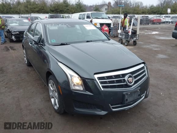 ✅ 2014 Cadillac ATS Luxury • VIN: 1G6AH5S34E0140404 • Lot: 41173703. Wystawiony na IAAI z przebiegiem 194 711 mil. Bezpłatny archiwum sprzedaży aukcyjnych z USA i szczegółowy raport historii pojazdu na DreamBid. Zdjęcie 1.