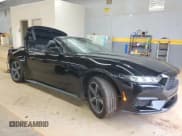 ✅ 2025 Ford Mustang EcoBoost Premium • VIN: 1FAGP8UH7S5111018 • Lot: 90645605. Listed on Copart with 10,057 mi. Free auction sales archive from the USA and detailed vehicle history report at DreamBid. Image 4.