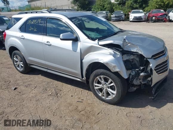 ✅ 2016 Chevrolet Equinox LT • VIN: 2GNFLFEK7G6165714 • Лот: 43089519. Опубликован ранее на IAAI с пробегом 225 000 миль. Бесплатный доступ к архиву аукционных продаж из США и подробный отчёт об истории автомобиля на DreamBid. Изображение 1.