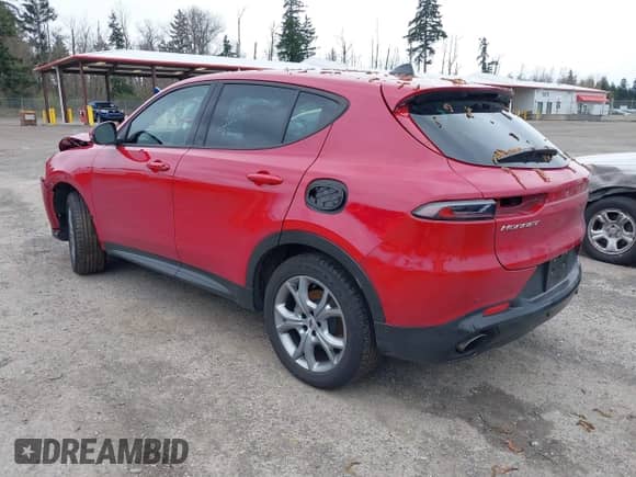 2024 Dodge Hornet R/T with VIN ZACPDFCW3R3A31053, listed as a IAAI auction lot 41910528 with 12,072 mi miles and . Bid and sale history available at DreamBid. Image 3.