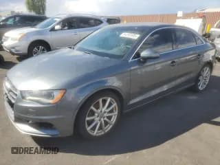 ✅ 2015 Audi A3 Premium Plus • VIN: WAUCJGFF8F1045234 • Lot: 84255995. Listed on Copart with 117,279 mi. Free auction sales archive from the USA and detailed vehicle history report at DreamBid. Image 1.