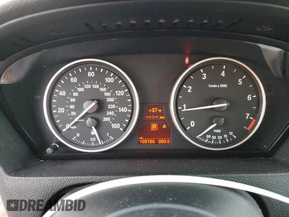 ✅ 2007 BMW X5 3.0si • VIN: 5UXFE43597LY82934 • Lot: 91549605. Listed on Copart with 109,166 mi. Free auction sales archive from the USA and detailed vehicle history report at DreamBid. Image 9.