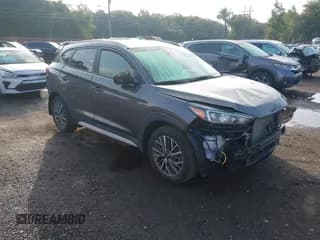 ✅ 2020 Hyundai Tucson Sport • VIN: KM8J3CAL9LU165821 • Lot: 43141934. Listed on IAAI with 43,439 mi. Free auction sales archive from the USA and detailed vehicle history report at DreamBid. Image 1.