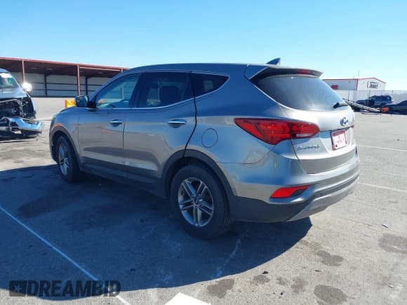 ✅ 2017 Hyundai Santa Fe 2.4L • VIN: 5XYZTDLB3HG406153 • Lot: 43528317. Listed on IAAI with 170,040 mi. Free auction sales archive from the USA and detailed vehicle history report at DreamBid. Image 3.
