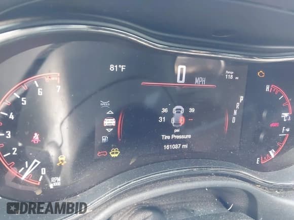 ✅ 2018 Dodge Durango GT • VIN: 1C4RDHDG6JC329299 • Lot: 43371001. Listed on IAAI with 161,037 mi. Free auction sales archive from the USA and detailed vehicle history report at DreamBid. Image 7.