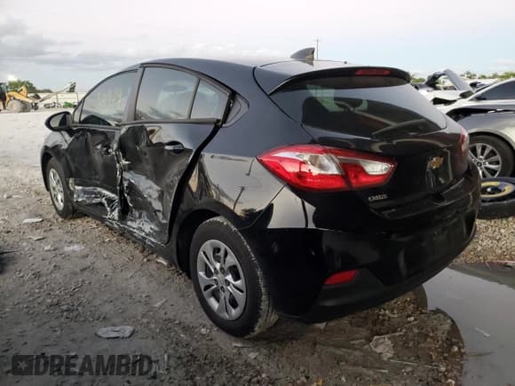 ✅ 2019 Chevrolet Cruze LS • VIN: 3G1BC6SM5KS589134 • Lot: 73310502. Listed on Copart with 50,939 mi. Free auction sales archive from the USA and detailed vehicle history report at DreamBid. Image 2.