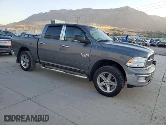 2010 Dodge 1500 Laramie with VIN 1D7RV1CTXAS262477, listed as a Copart auction lot 77981364 with 135,724 mi miles and Salvage title. Bid and sale history available at DreamBid. Image 4.