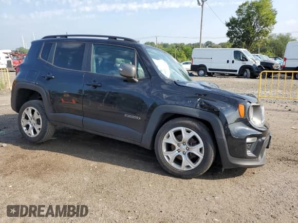 ✅ 2020 Jeep Renegade Limited • VIN: ZACNJBD18LPM03222 • Lot: 69007465. Listed on Copart with Not provided. Free auction sales archive from the USA and detailed vehicle history report at DreamBid. Image 4.
