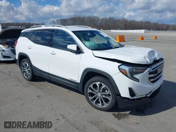 ✅ 2020 GMC Terrain SLT • VIN: 3GKALVEX4LL222454 • Лот: 41667309. Опубликован ранее на IAAI с пробегом 111 729 миль. Бесплатный доступ к архиву аукционных продаж из США и подробный отчёт об истории автомобиля на DreamBid. Изображение 1.