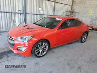 2015 Hyundai Genesis Coupe Ultimate с VIN KMHHU6KJ9FU129979, выставлен на аукционе Copart как лот 81853353 с пробегом 108 667 миль миль и Списание • Salvage title. История ставок и продаж доступна на DreamBid. Изображение 1.