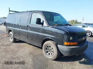 ✅ 2012 Chevrolet Express Cargo • VIN: 1GCSGAFX5C1140025 • Lot: 40508425. Listed on IAAI with 197,343 mi. Free auction sales archive from the USA and detailed vehicle history report at DreamBid. Image 1.