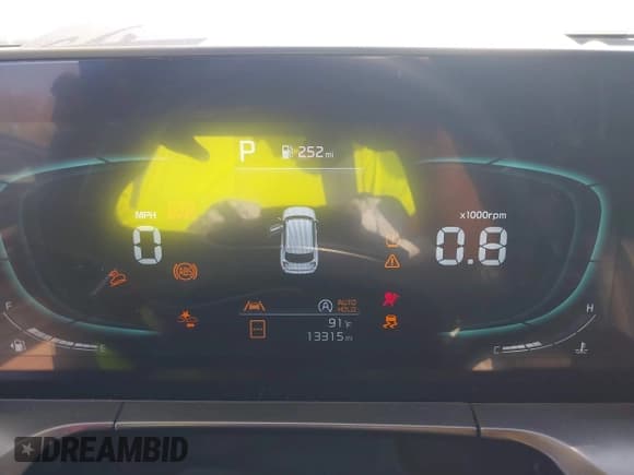 ✅ 2025 Kia Telluride S • VIN: 5XYP64GC1SG637271 • Lot: 43715203. Listed on IAAI with 13,315 mi. Free auction sales archive from the USA and detailed vehicle history report at DreamBid. Image 7.