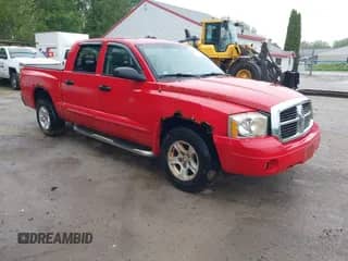 2005 Dodge Dakota Laramie with VIN 1D7HE58N05S224288, listed as a IAAI auction lot 42542056 with 218,774 mi miles and . Bid and sale history available at DreamBid. Image 1.
