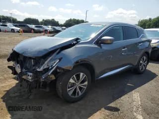 ✅ 2019 Nissan Murano SV • VIN: 5N1AZ2MS4KN131340 • Lot: 71178715. Wystawiony na Copart z przebiegiem 91 688 mil. Bezpłatny archiwum sprzedaży aukcyjnych z USA i szczegółowy raport historii pojazdu na DreamBid. Zdjęcie 1.