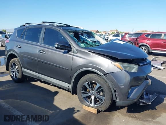 ✅ 2017 Toyota RAV4 XLE • VIN: 2T3WFREV1HW326642 • Lot: 43115945. Listed on IAAI with 97,125 mi. Free auction sales archive from the USA and detailed vehicle history report at DreamBid. Image 1.