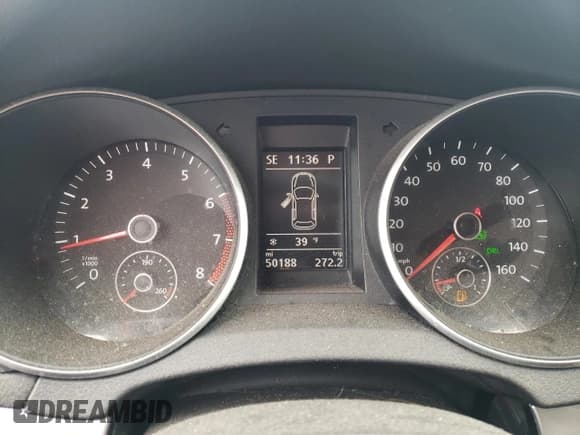 ✅ 2013 Volkswagen Golf w/Conv & Sunroof • VIN: WVWBB7AJ0DW119981 • Лот: 45089665. Опубликован ранее на Copart с пробегом 50 188 миль. Бесплатный доступ к архиву аукционных продаж из США и подробный отчёт об истории автомобиля на DreamBid. Изображение 9.