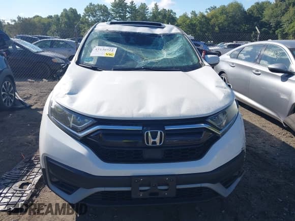 ✅ 2022 Honda CR-V EX • VIN: 2HKRW2H59NH614203 • Lot: 43136922. Listed on IAAI with 87,628 mi. Free auction sales archive from the USA and detailed vehicle history report at DreamBid. Image 13.